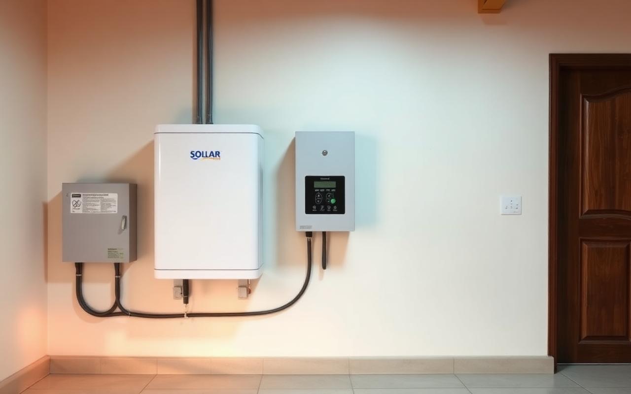 Home battery storage system